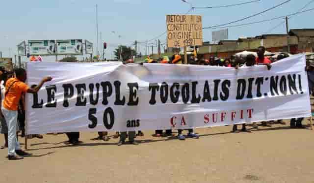 Lomé Togo manifestation 20 septembre 2017