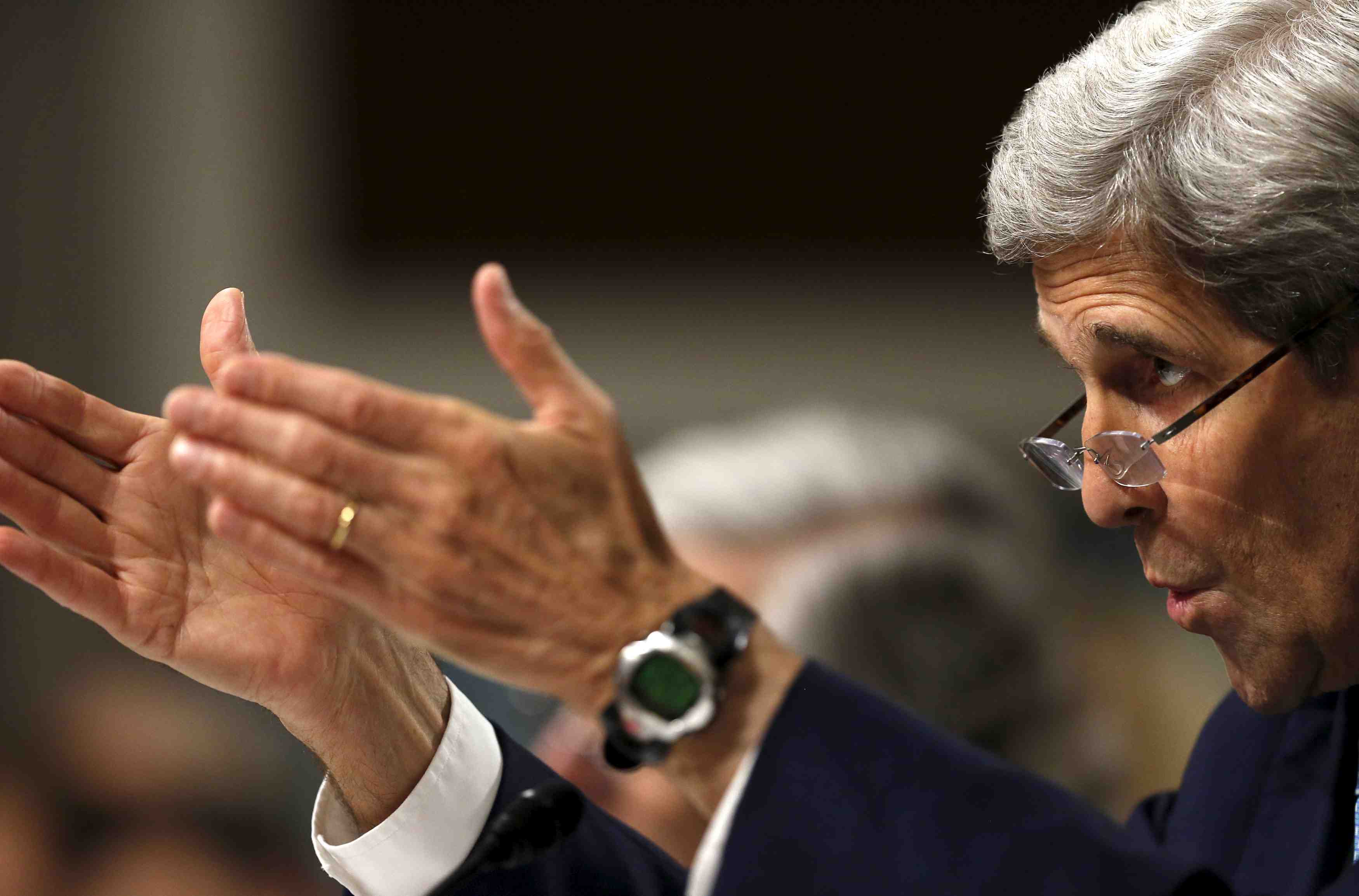 Kerry defend l'accord sur le nucleaire iranien devant le congres