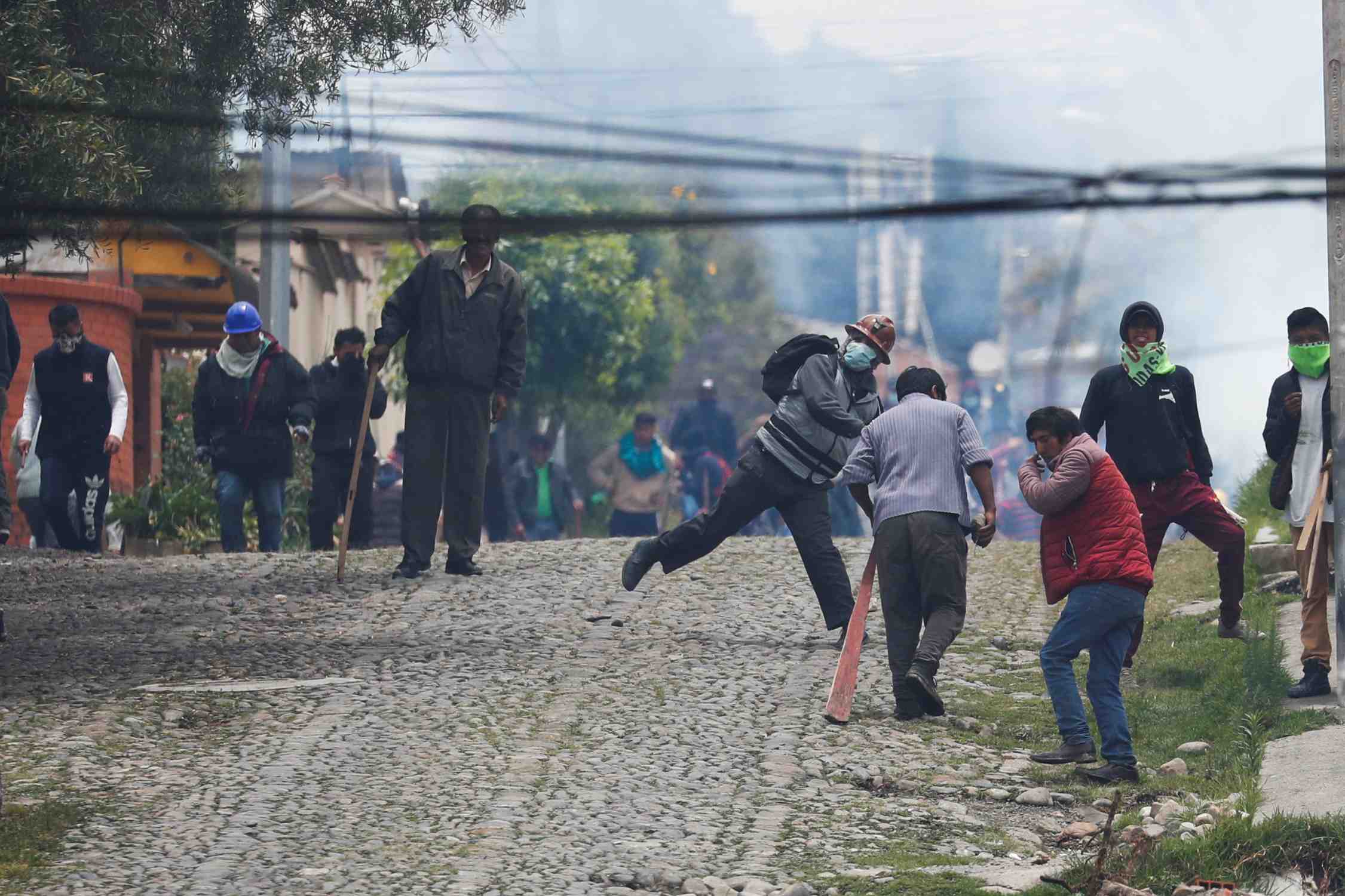Chaos en bolivie apres la demission du president morales