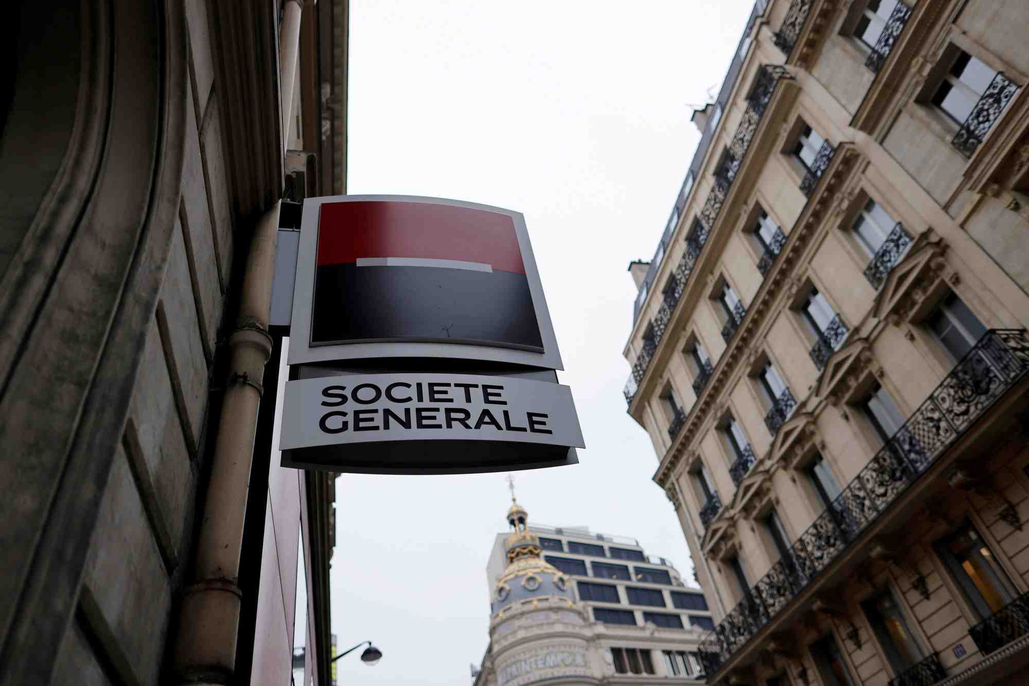 Socgen: benefice en hausse au premier trimestre mais les provisions liees a l'ukraine augmentent
