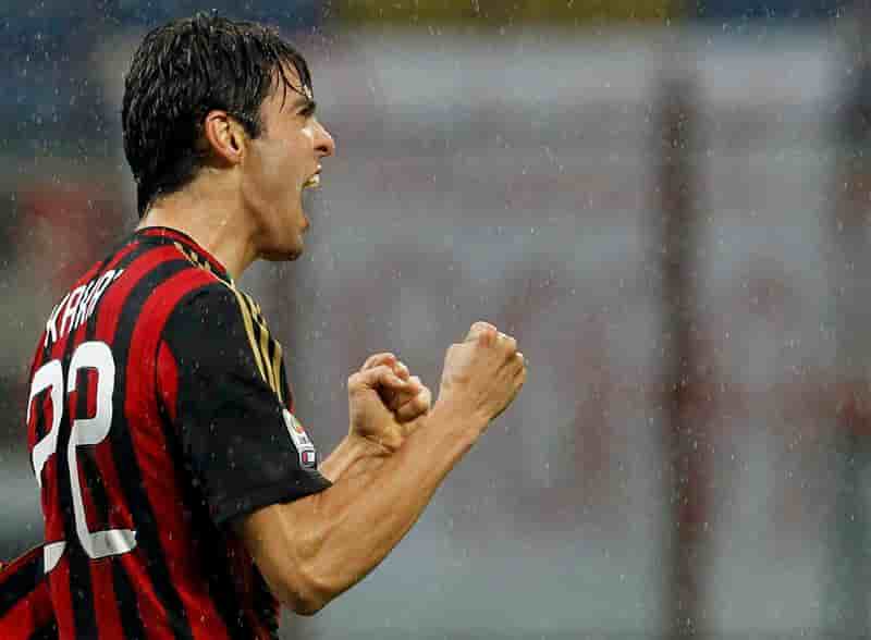 Serie A: premier but de la saison pour Kaka avec le Milan AC