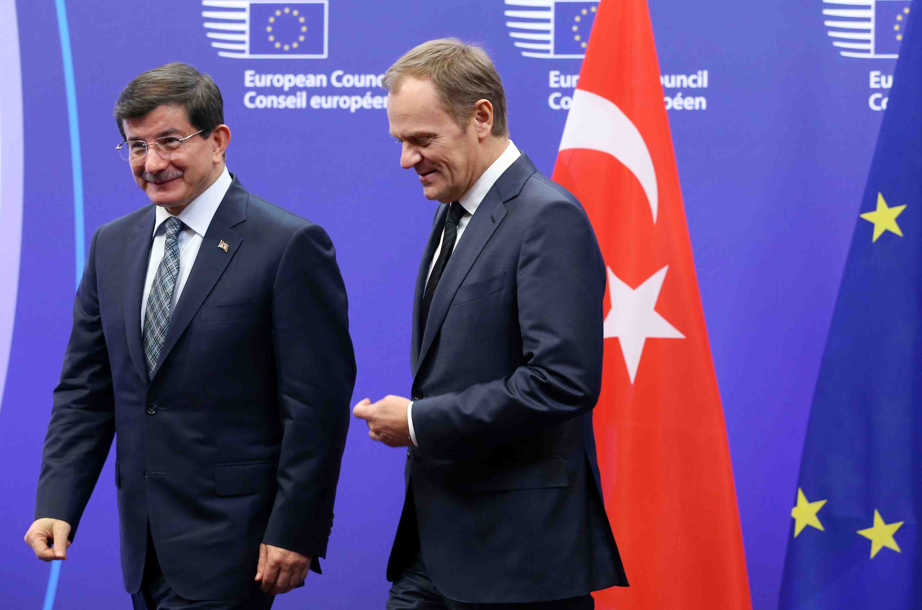 La turquie et l'union europeenne tentent de minimiser leurs desaccords