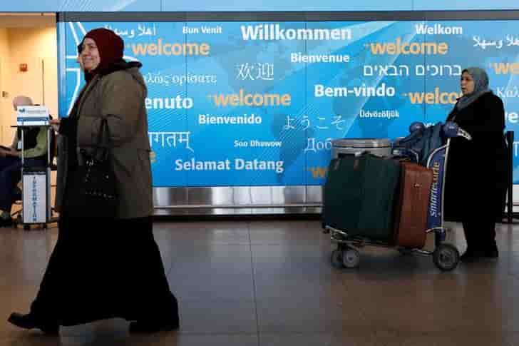 Le decret anti-immigration de trump pour l'heure inapplicable