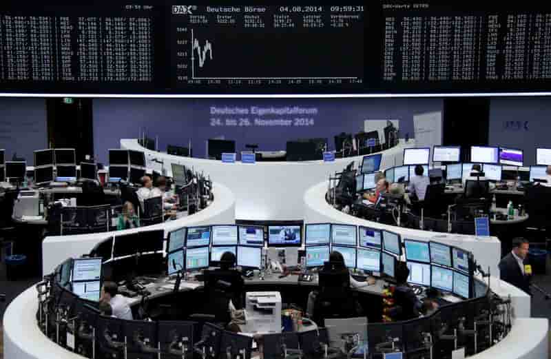 Les Bourses européennes orientées à la hausse à la mi-séance