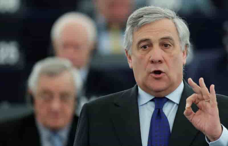 Tajani elu president du parlement europeen
