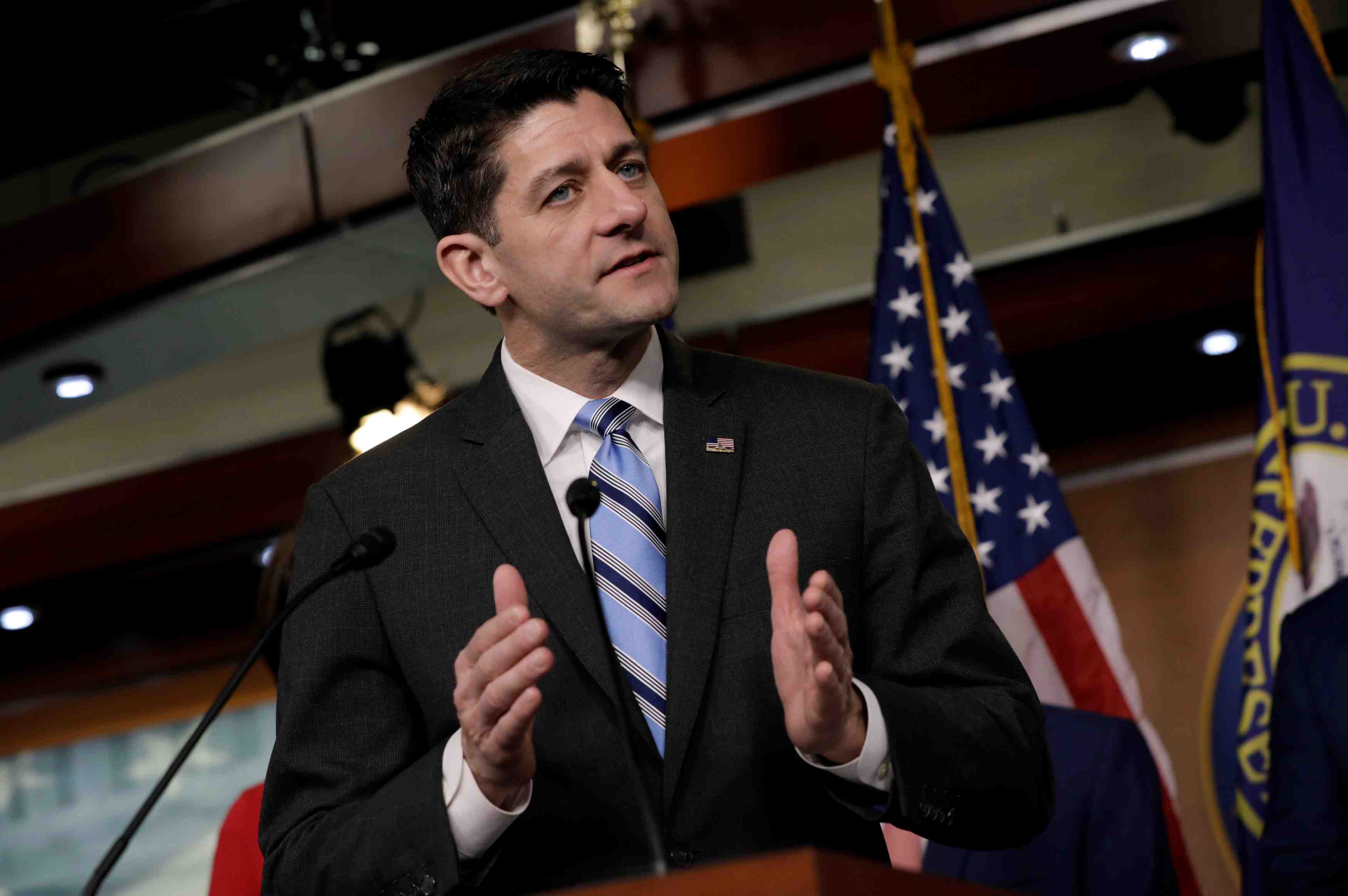 Trump recevra ryan dimanche en floride