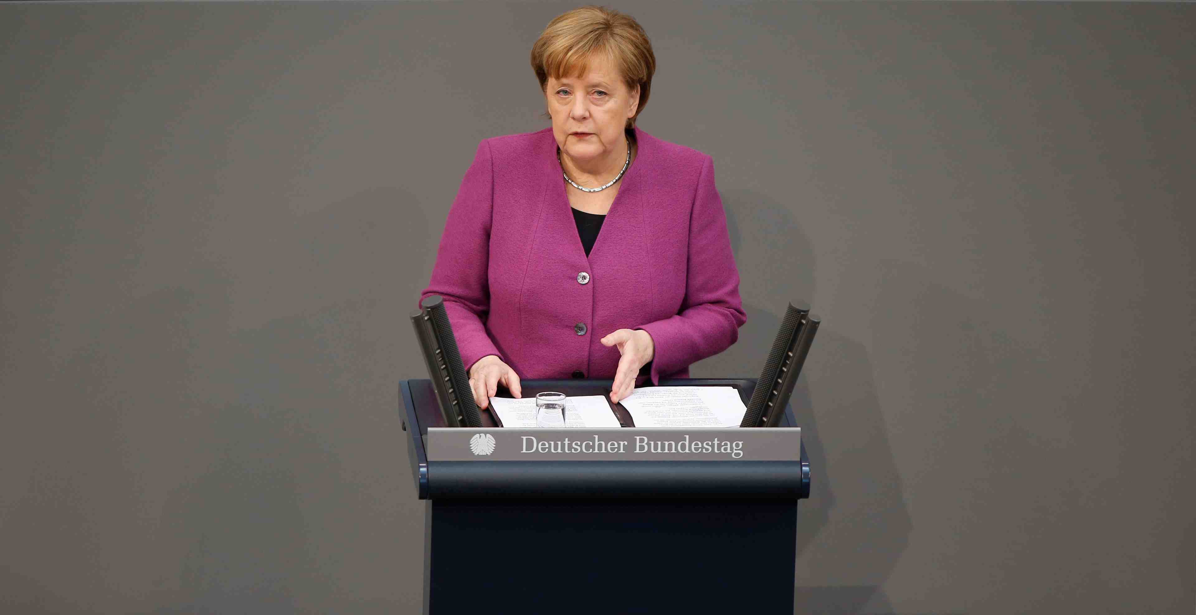 Merkel denonce le "massacre" commis a la ghouta orientale