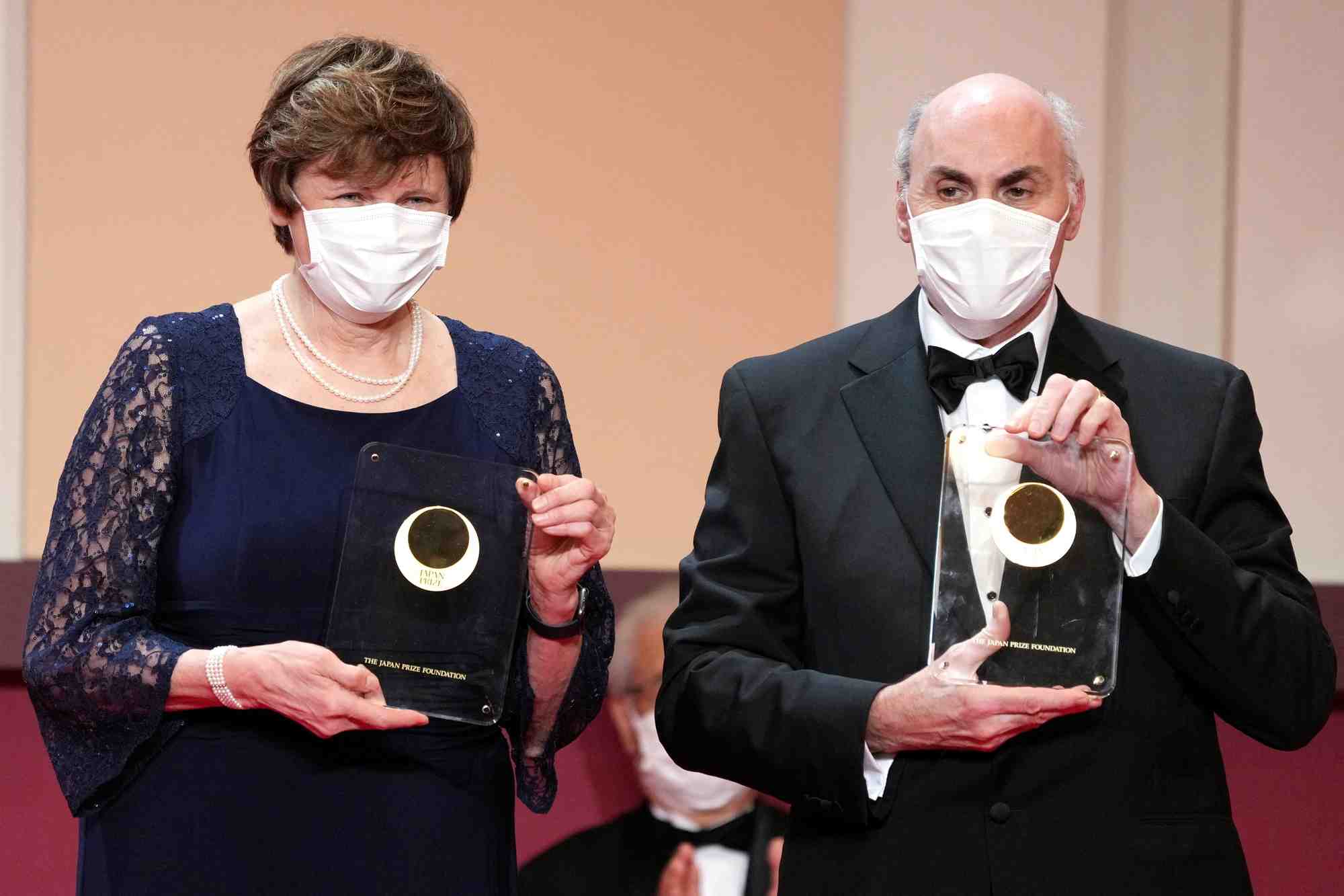 Ceremonie de remise du prix du japon a tokyo