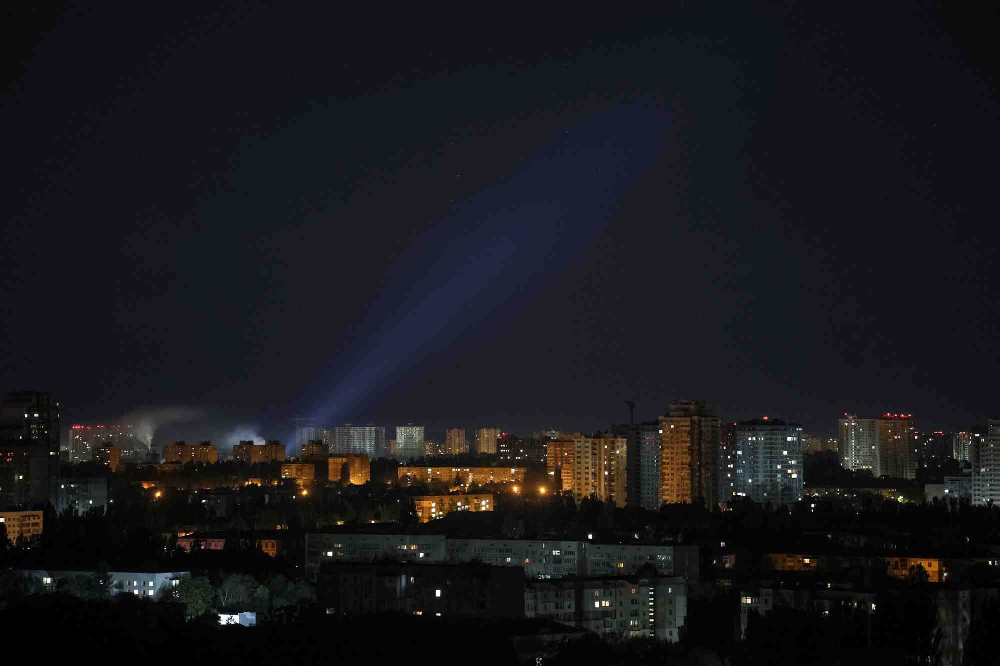 Frappe de drone russe a kiev