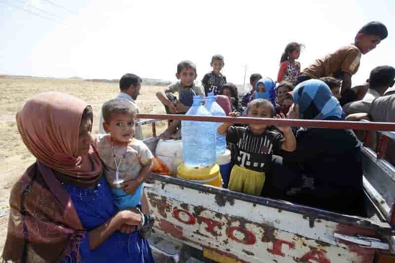 Début de l'opération humanitaire du HCR dans le nord de l'Irak