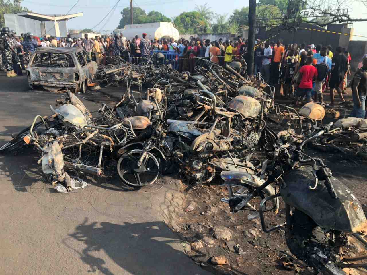 Sierra leone: au moins 91 morts dans l'explosion d'un camion-citerne