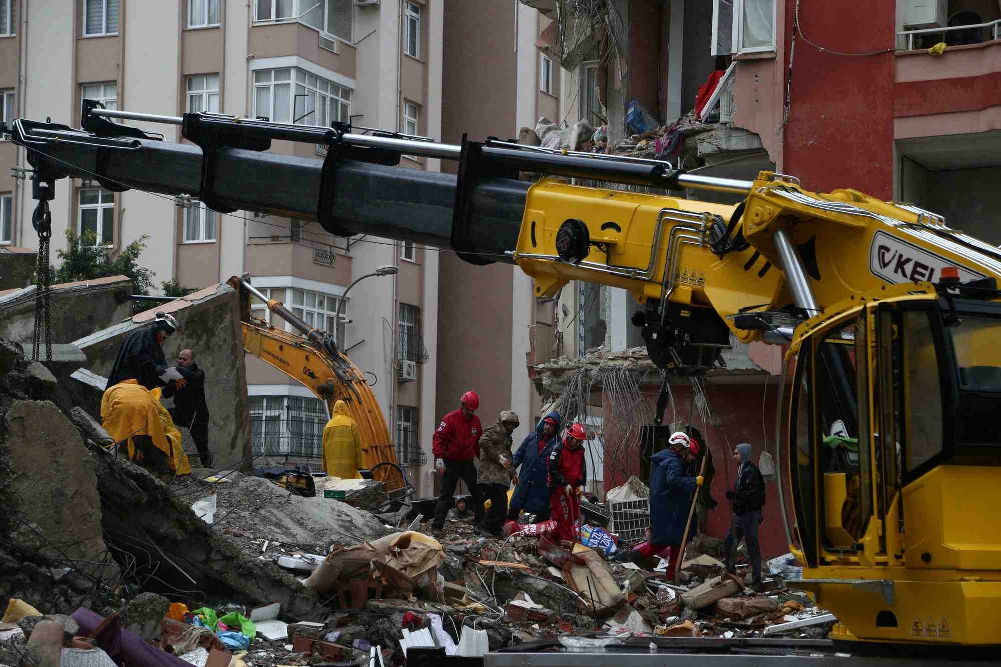 Tremblement de terre a adana, en turquie