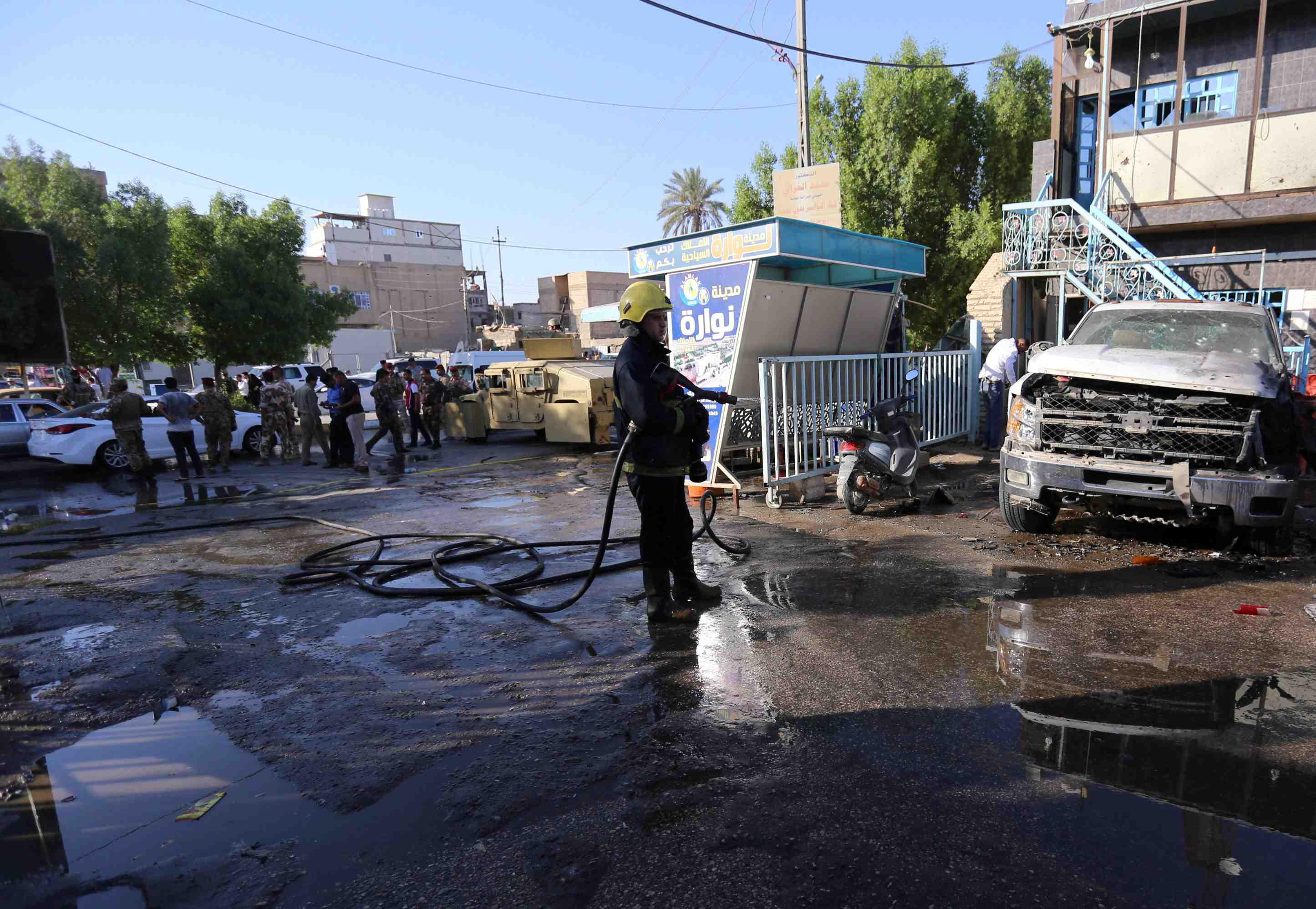 Trente morts dans un attentat suicide en irak revendique par l'ei