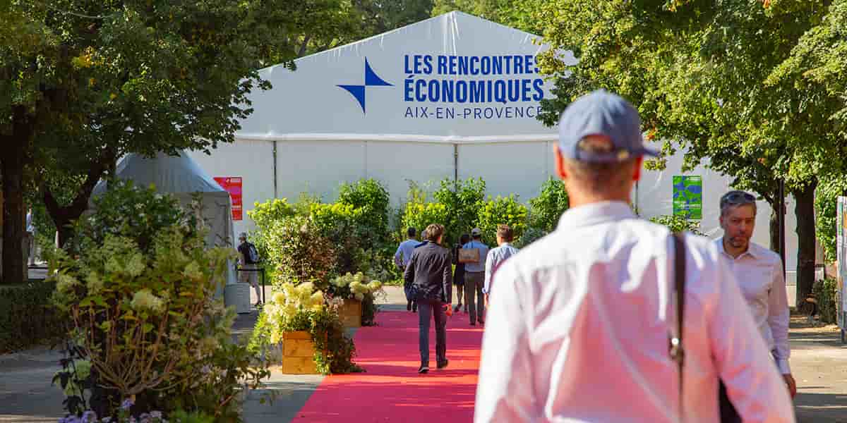 Les rencontres économiques à Aix-en-Provence.