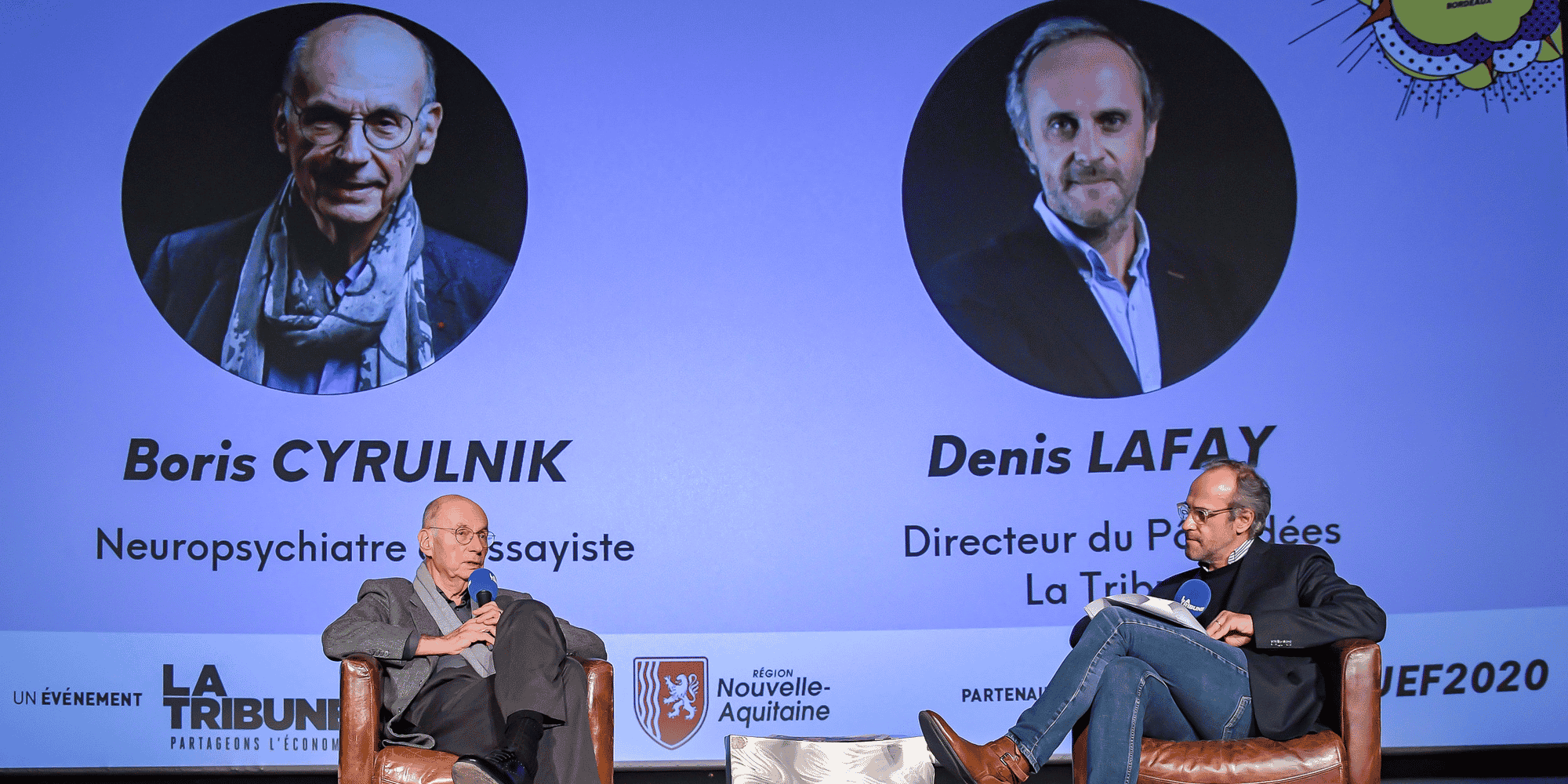 Boris Cyrulnik et Denis Lafay