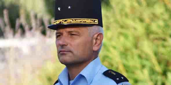 Le général Jean-Valéry Lettermann, commandant adjoint de la Région de gendarmerie d’Occitanie (sur l’ex-Languedoc-Roussillon) et Commandant du Groupement de Gendarmerie départementale de l'Hérault.