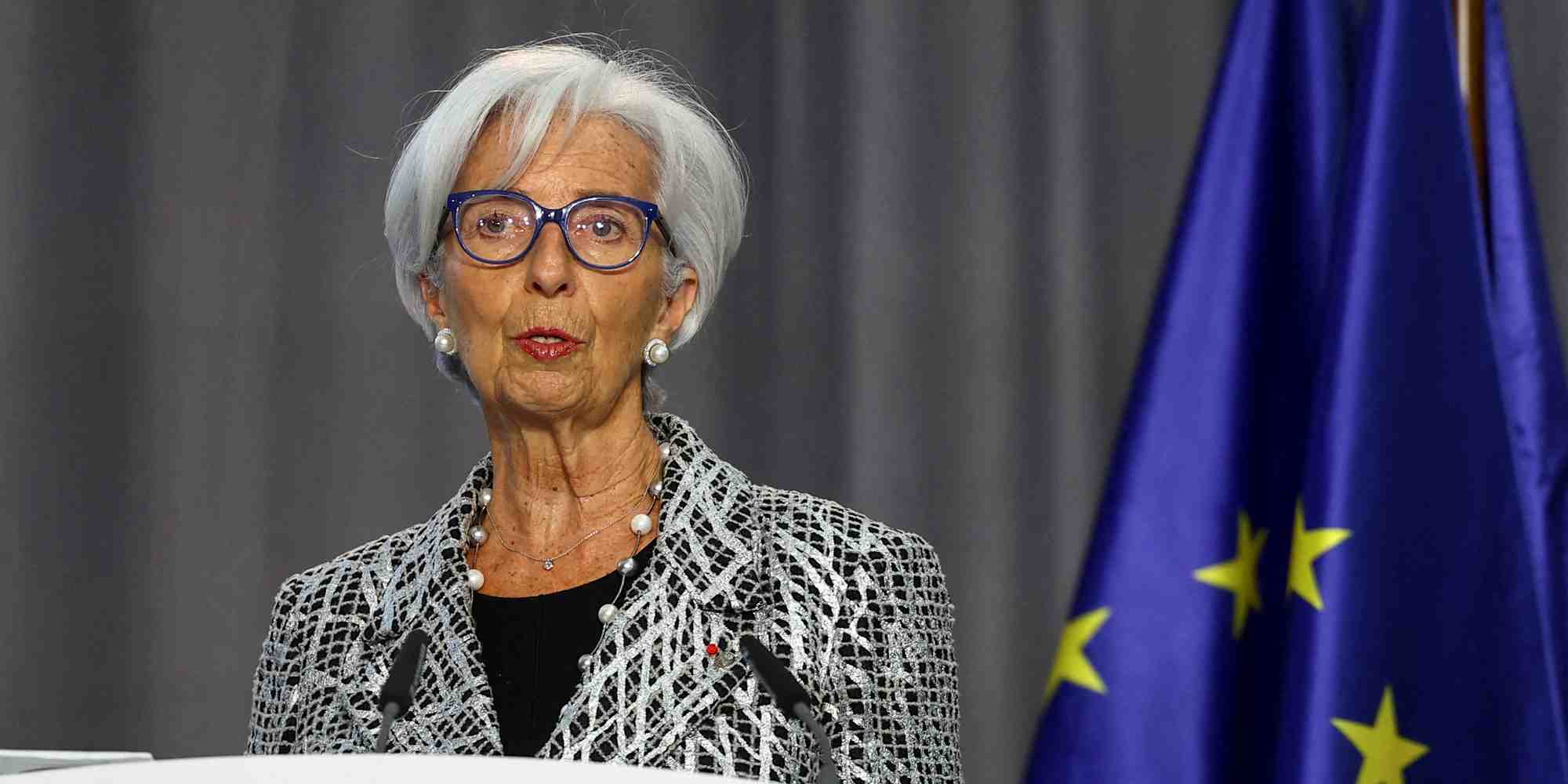 Photo d'archives de la presidence de la bce, christine lagarde
