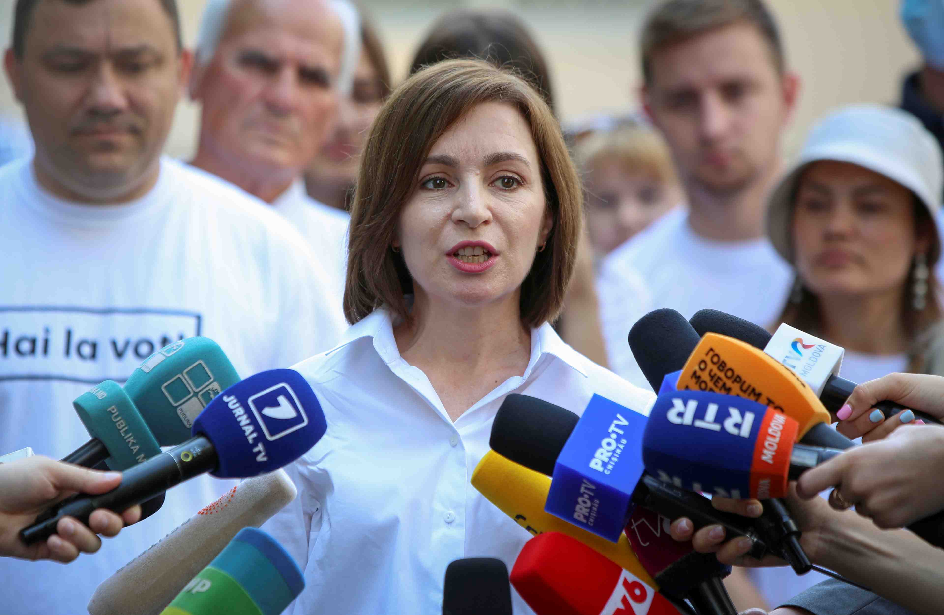 Moldavie: le parti de la presidente en tete des legislatives anticipees