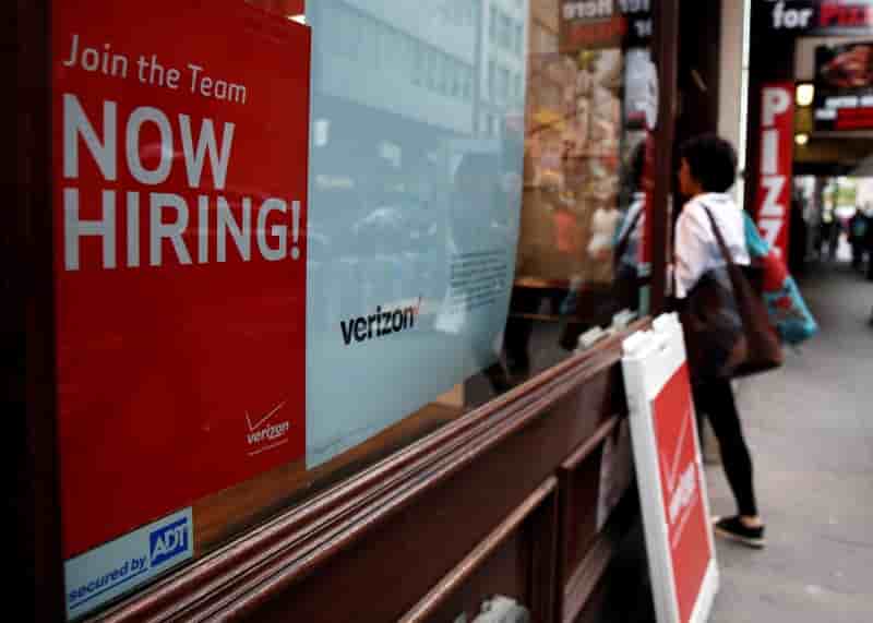 Forte hausse des creations d'emploi aux etats-unis