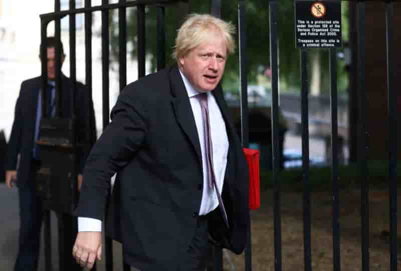 Gb: boris johnson (foreign office) 2e ministre a demissionner