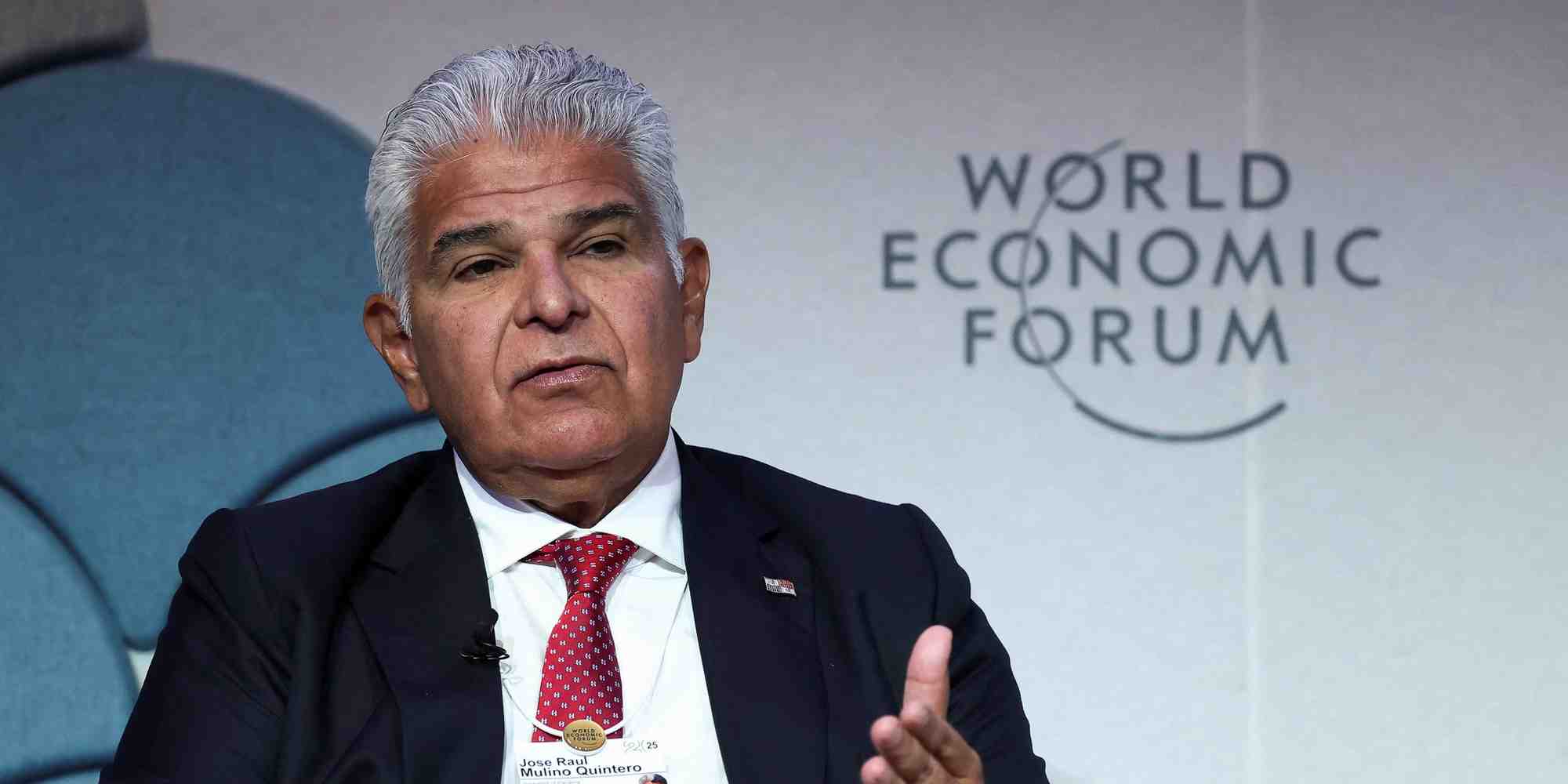 Le président panaméen, José Raul Mulino, a réaffirmé la souveraineté de son pays sur le canal de Panama lors de la 55e réunion annuelle du Forum économique mondial à Davos, en Suisse.