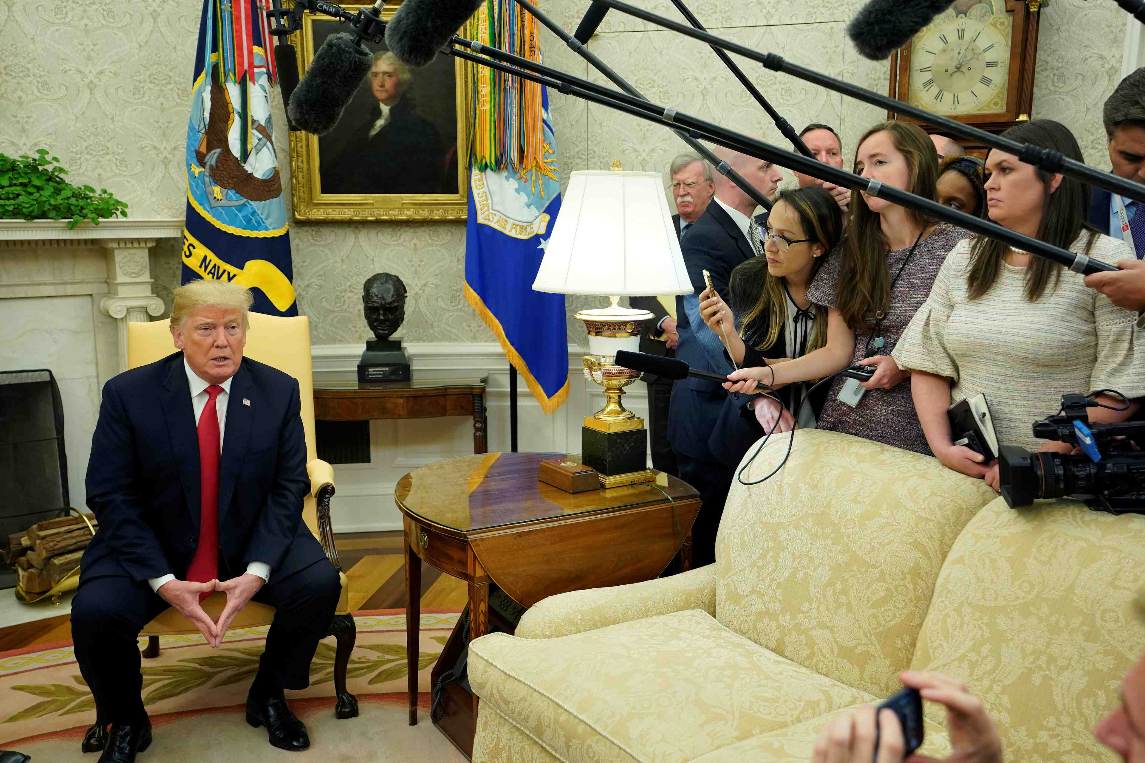 Trump dit qu'il n'a jamais etudie d'alternative a kavanaugh