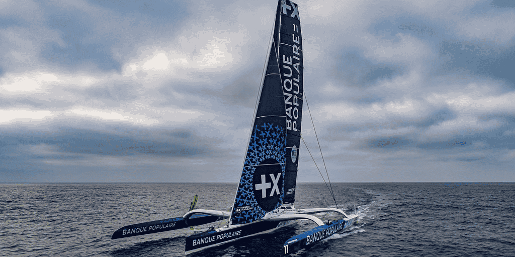 Trimaran Banque populaire