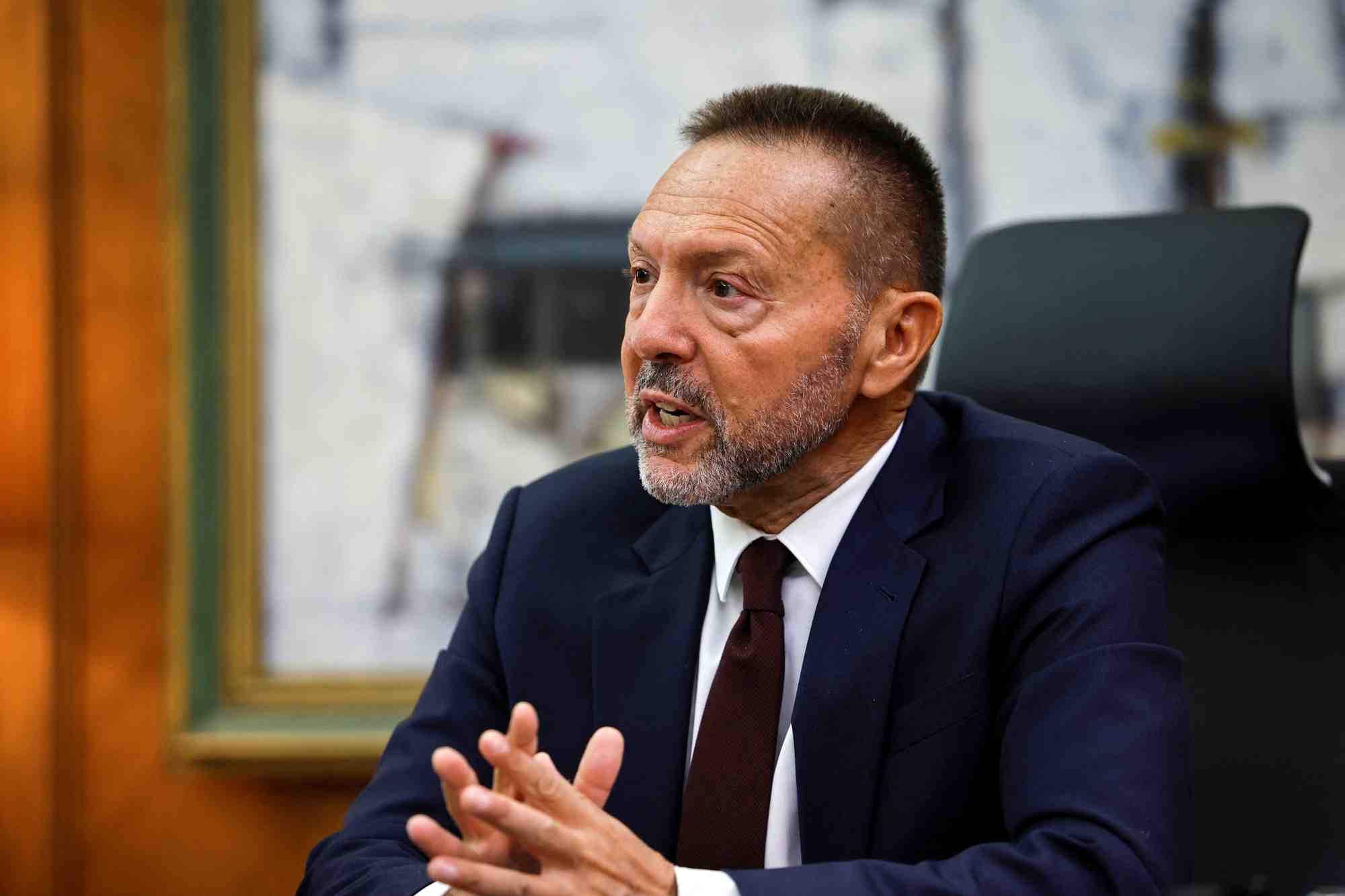 Interview de yannis stournaras avec reuters