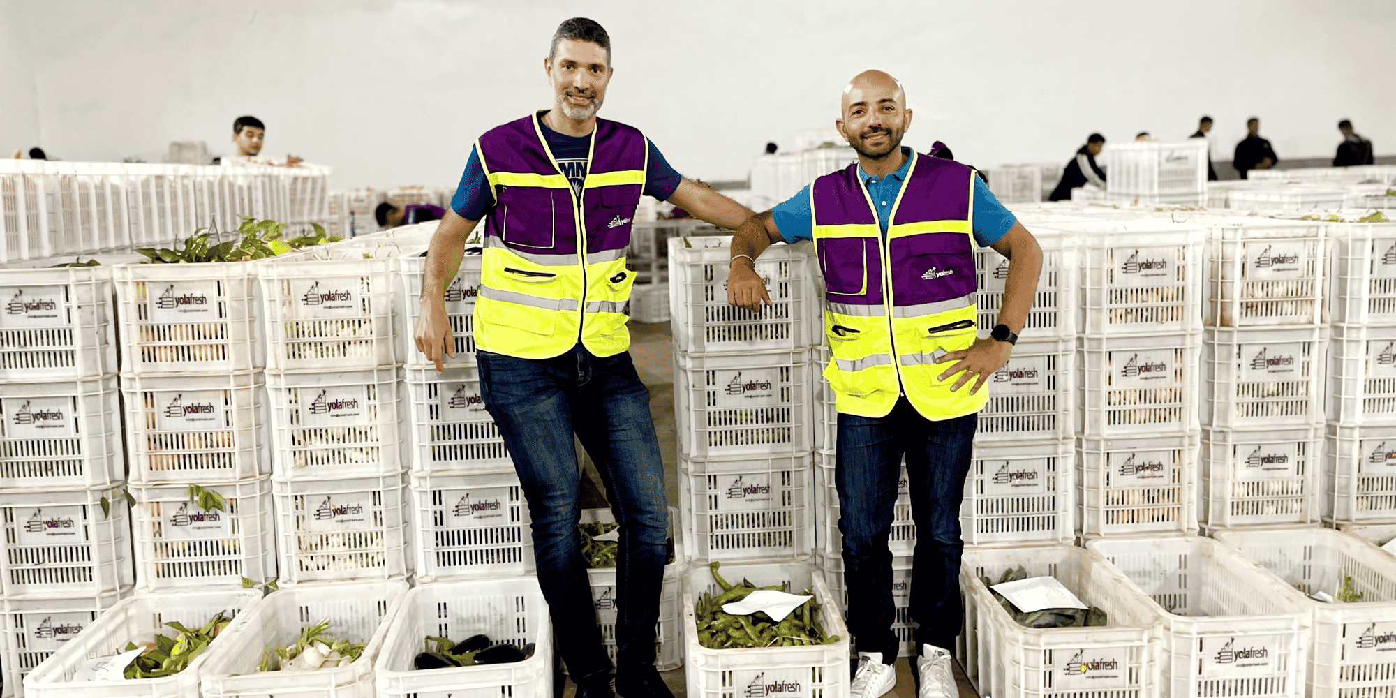Youssef Mamou et Larbi Alaoui Belrhiti, fondateurs de YoLa Fresh