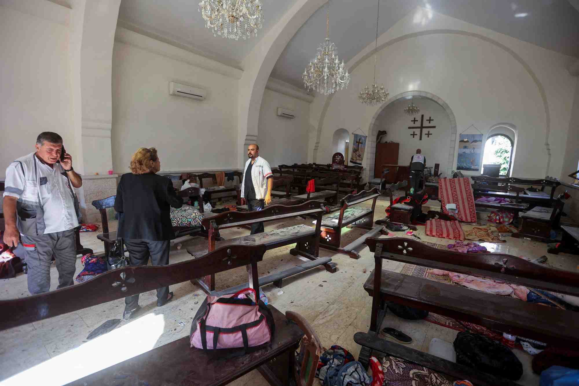 Consequences de l'explosion d'un hopital dans la ville de gaza