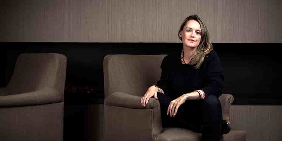 Aurélie Valognes,
mardi à l’hôtel
Le Littré.