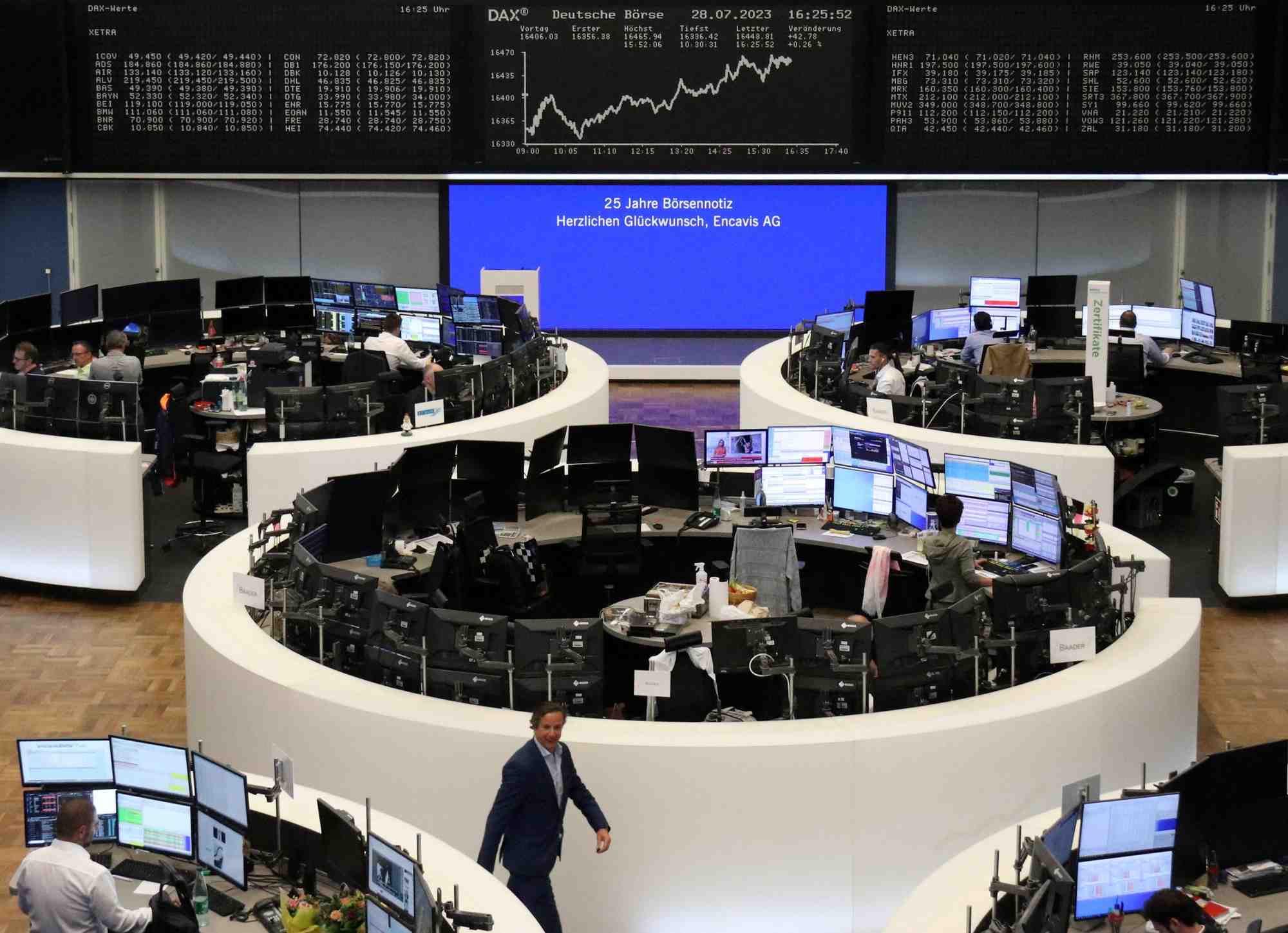 La bourse de francfort