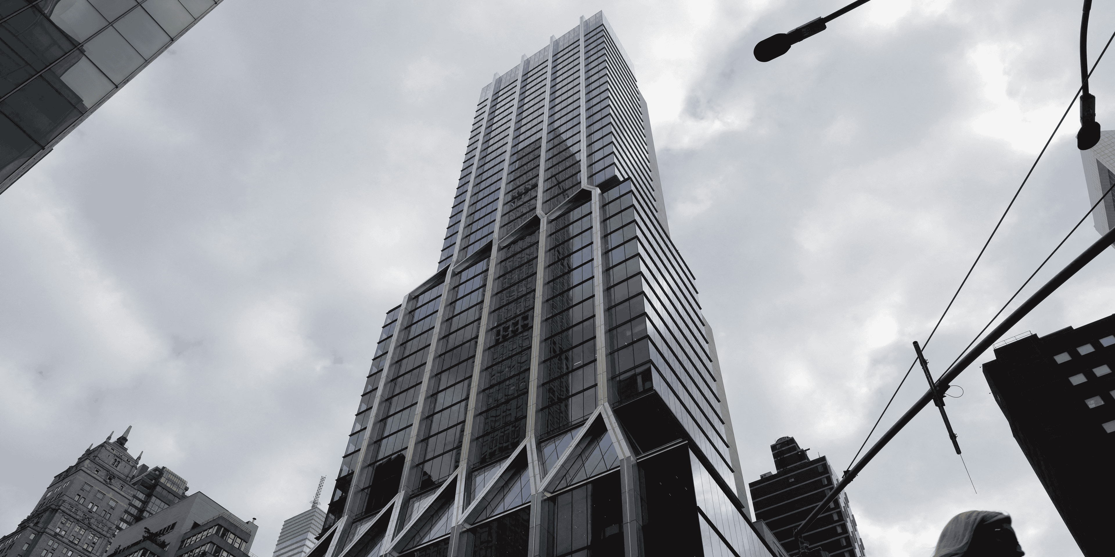 Photo d'archives des bureaux a new york, aux etats-unis