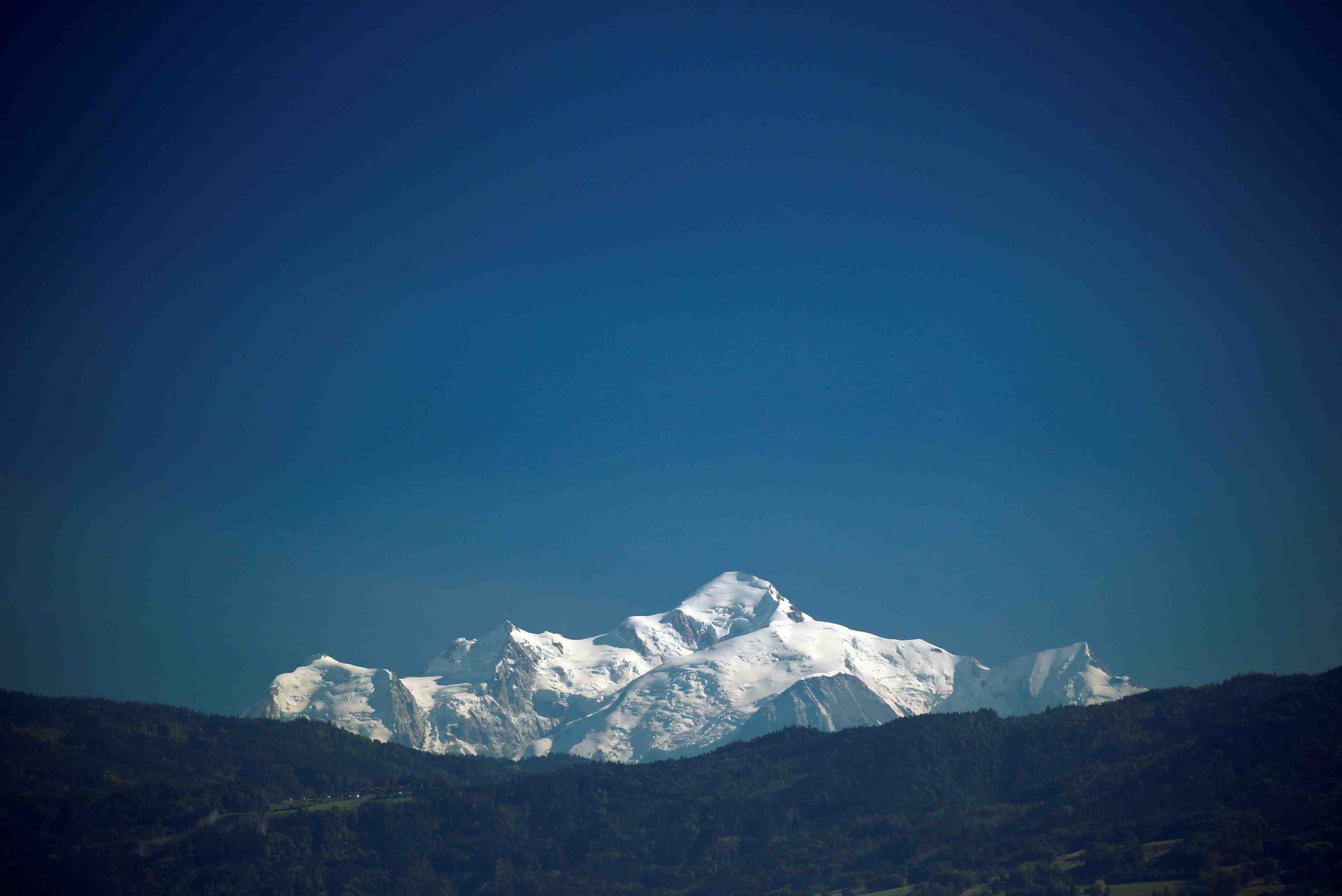 L'acces au mont-blanc regule pour eviter sa sur-frequentation