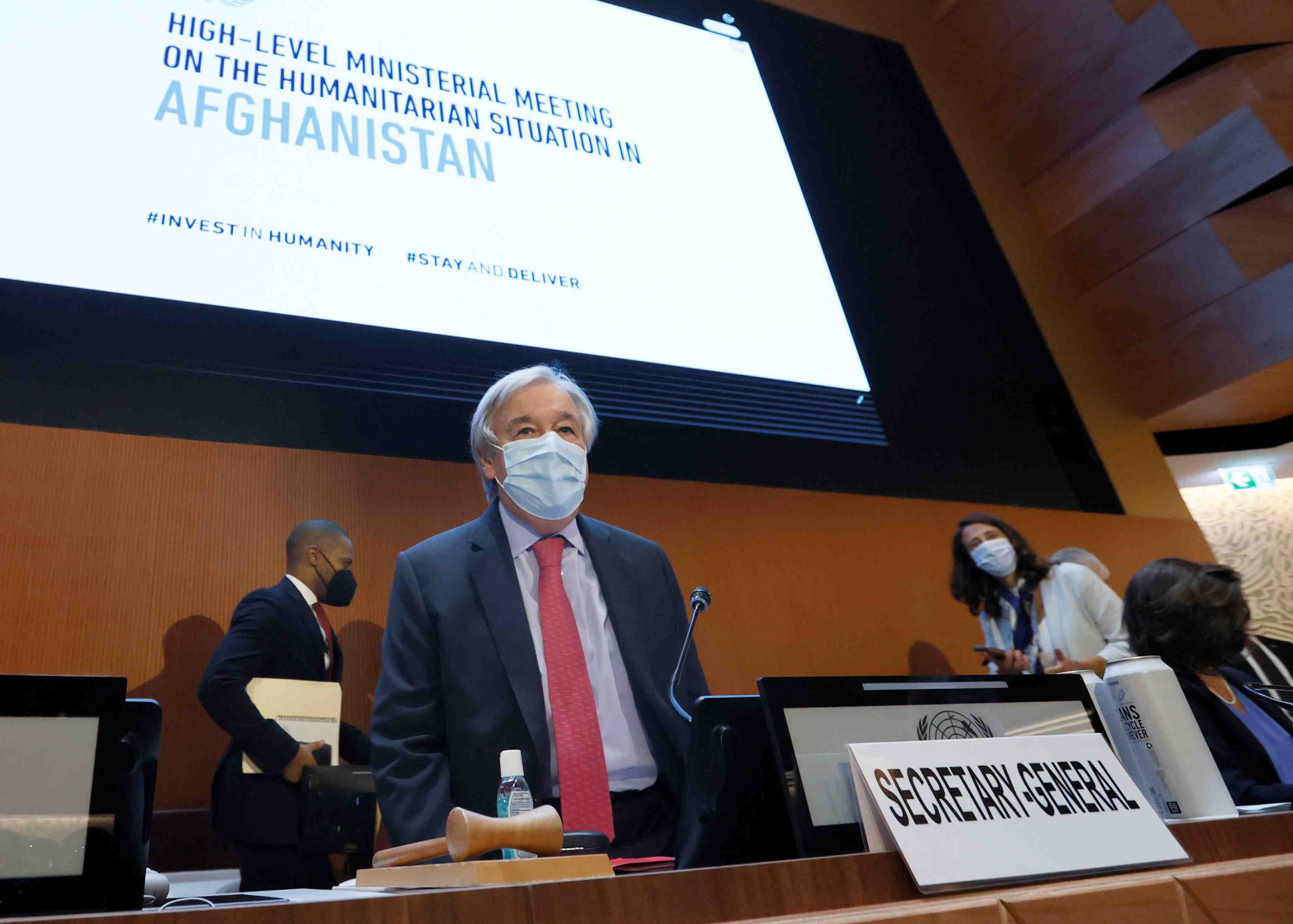 L'onu a recu 1 milliard de dollars de promesses de dons pour l'afghanistan