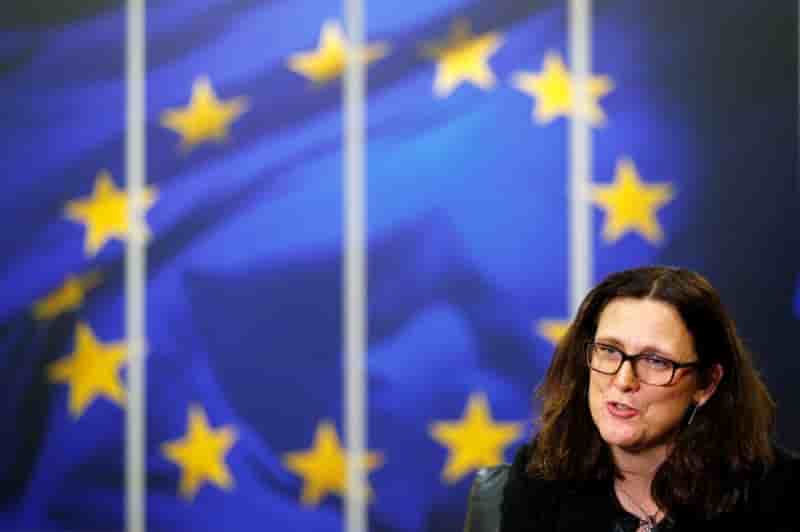 L'ue evoque des mesures de retorsion face au plan acier americain