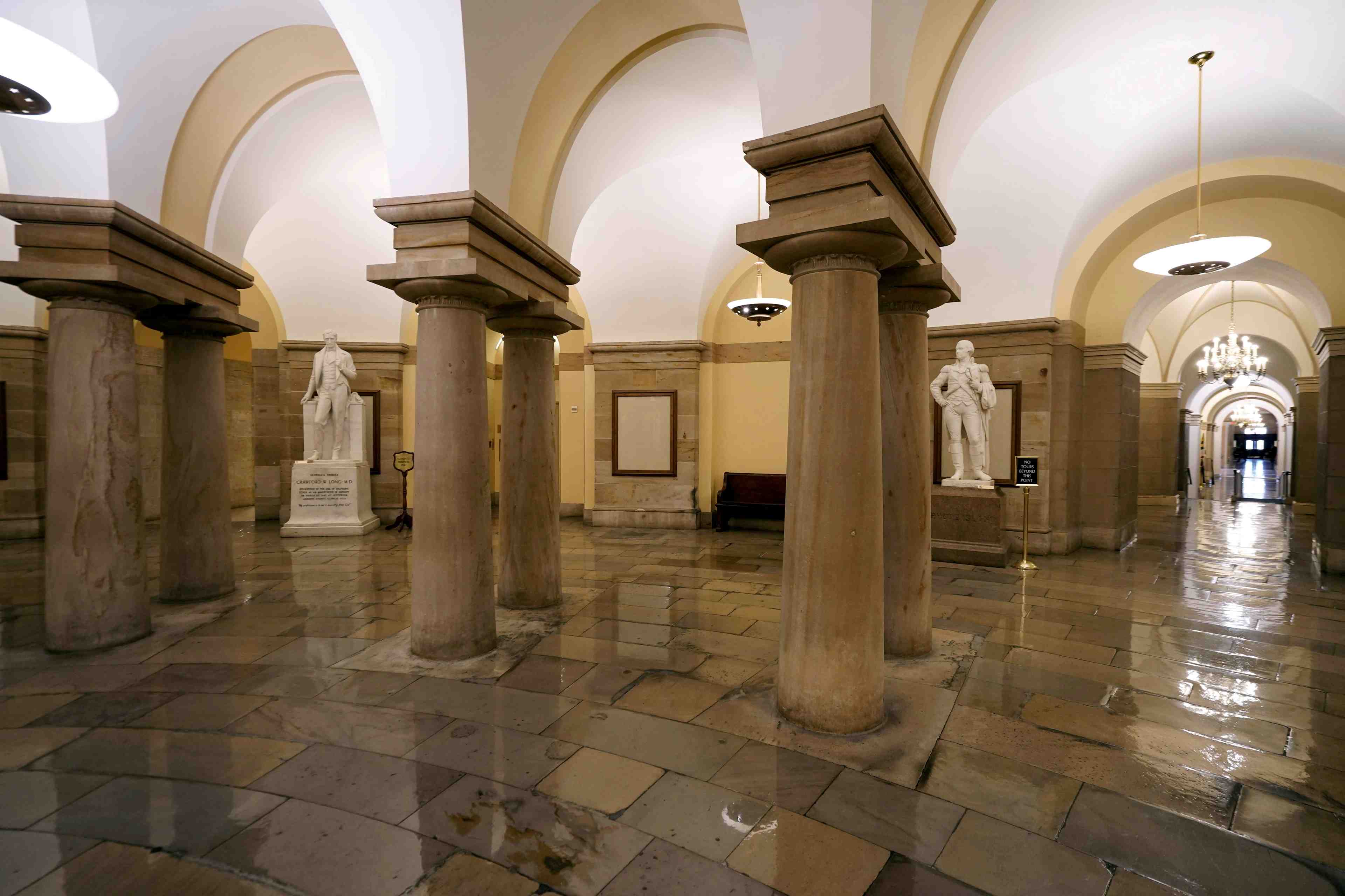 Usa: une statue de barbara johns, militante des droits civiques, au capitole