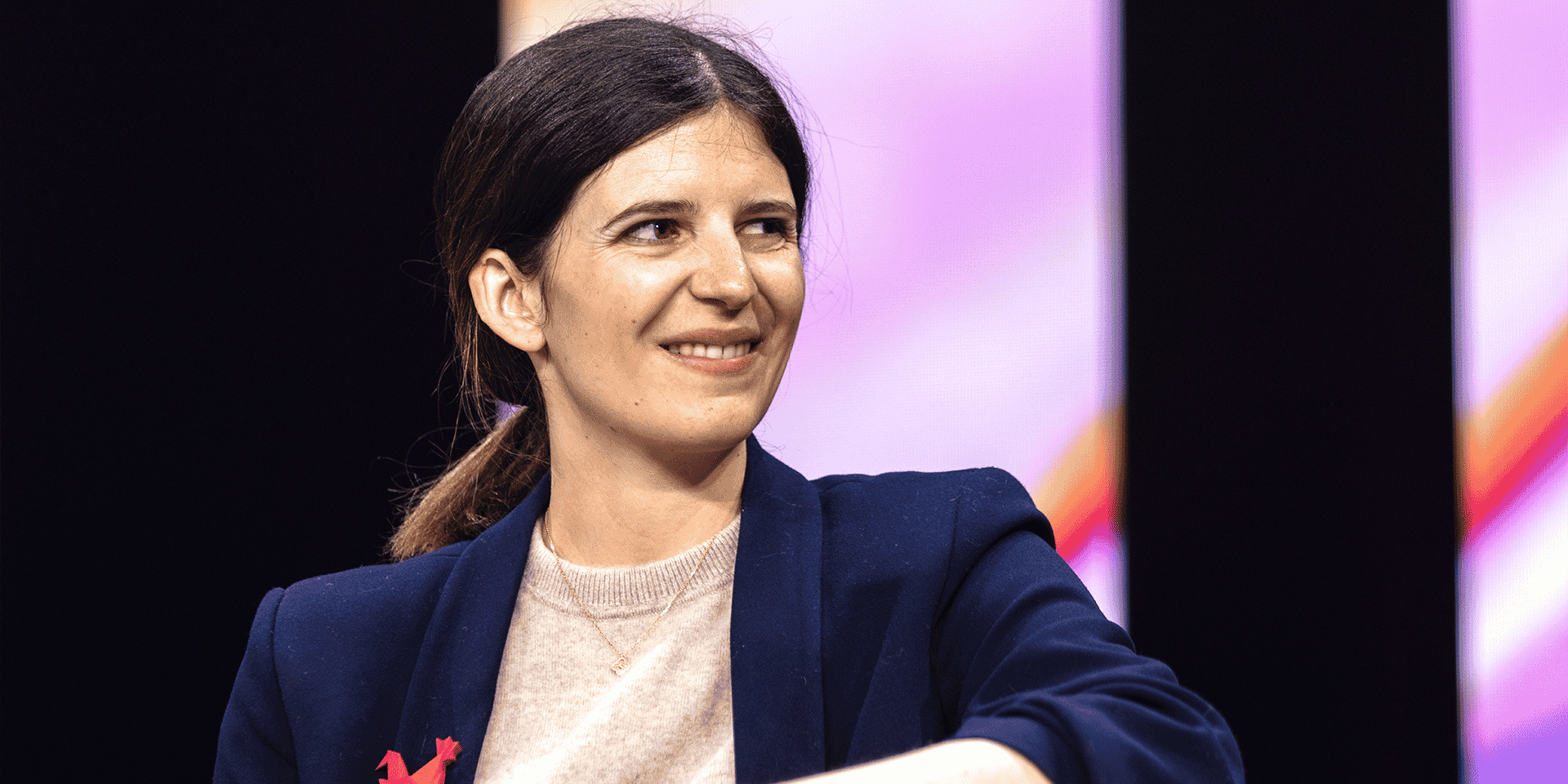Clara Chappaz à l'événement Tech for Future en 2023, organisé par La Tribune.