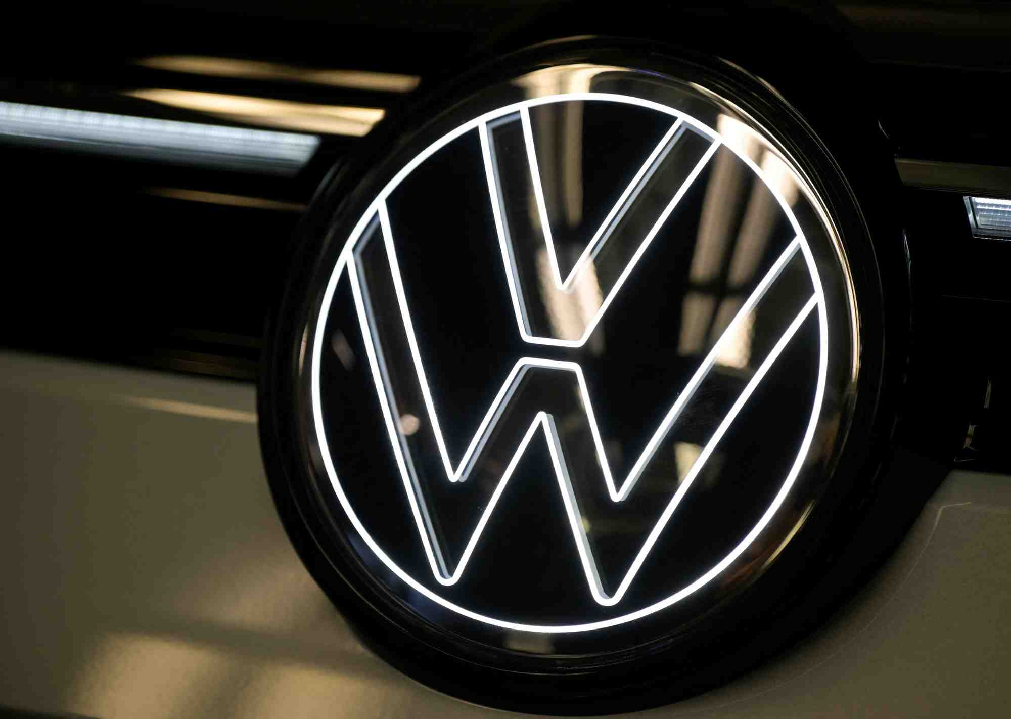 Un logo volkswagen