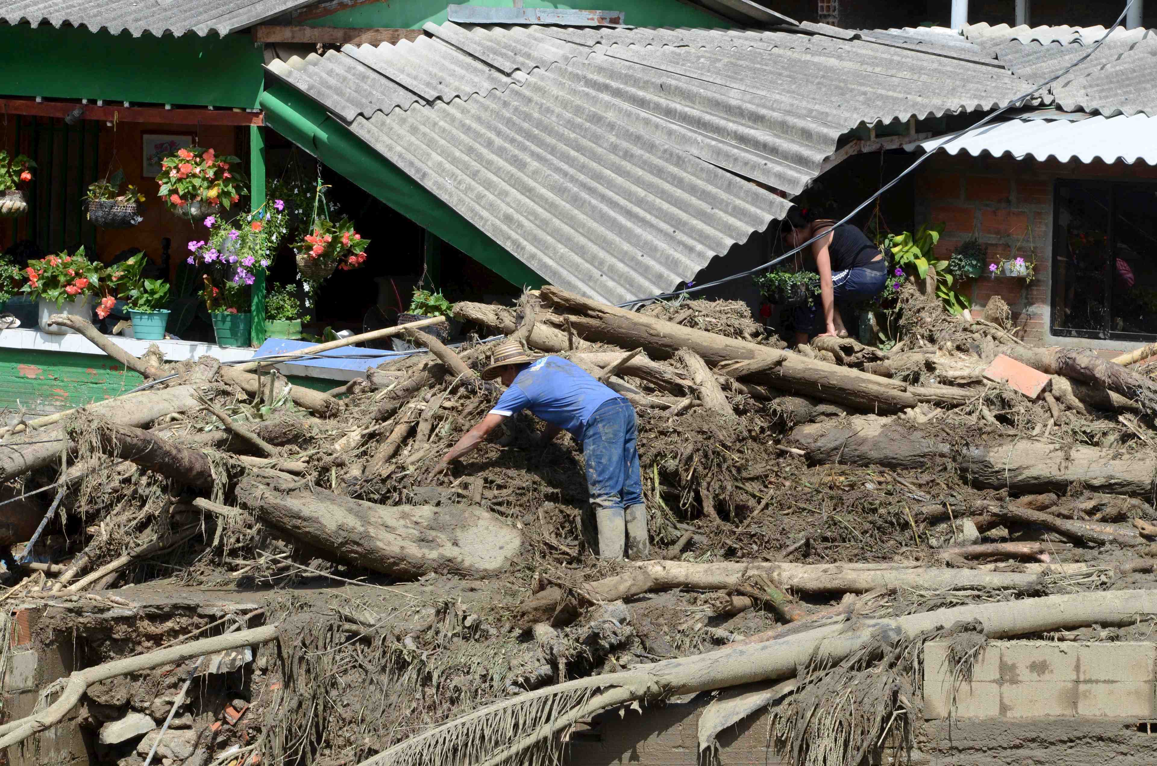 Glissement de terrain meurtrier en colombie