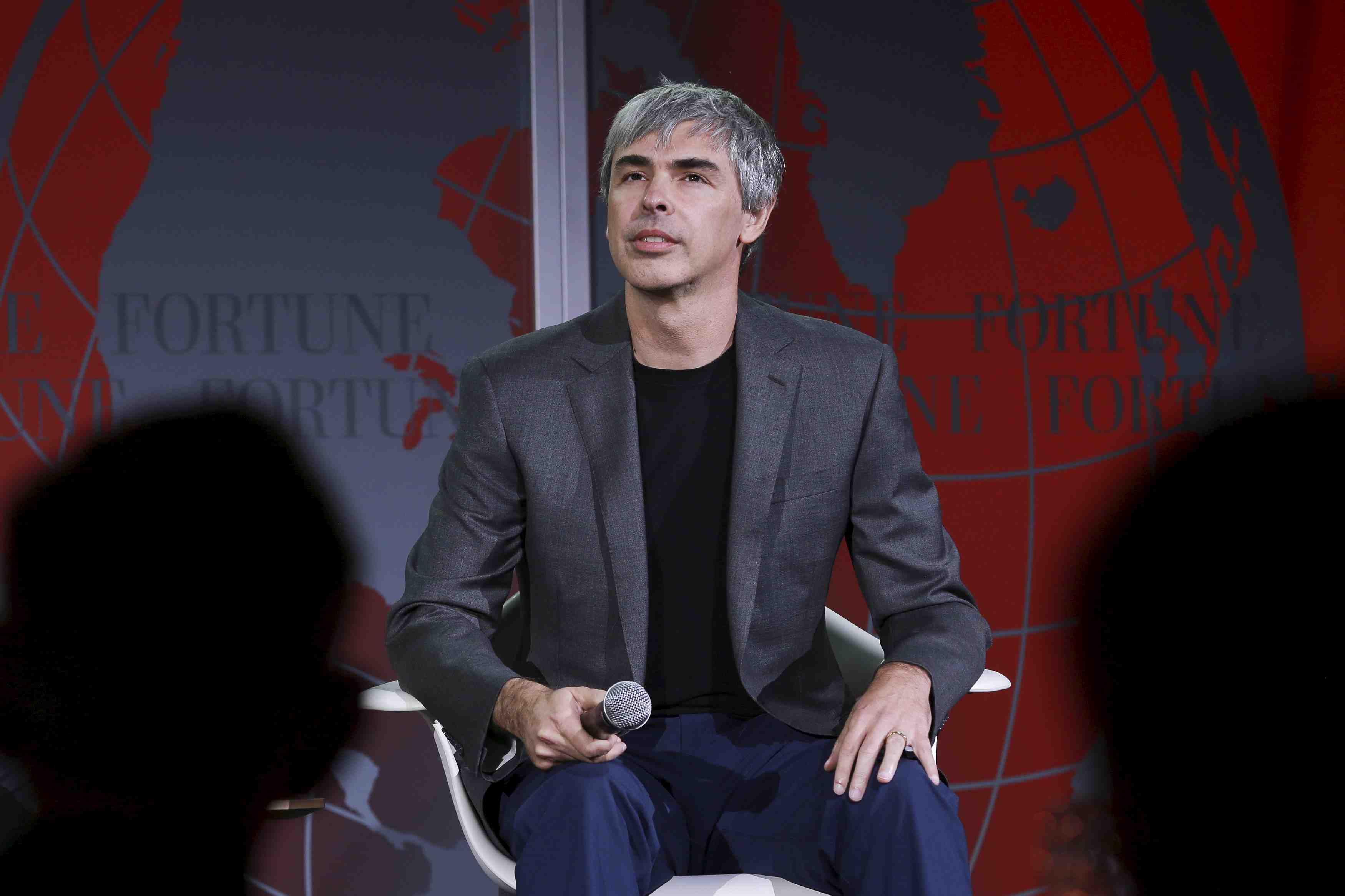 Larry page explique les raisons du remodelage de google en alphabet