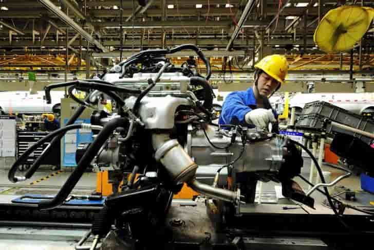 Rebond surprise de l'activite manufacturiere en chine