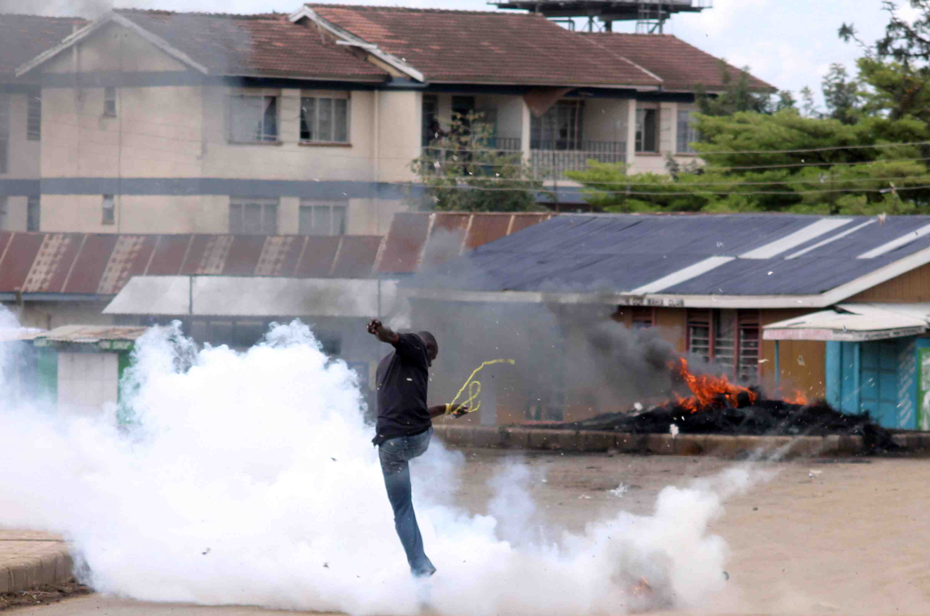 Deux morts dans une manifestation au kenya