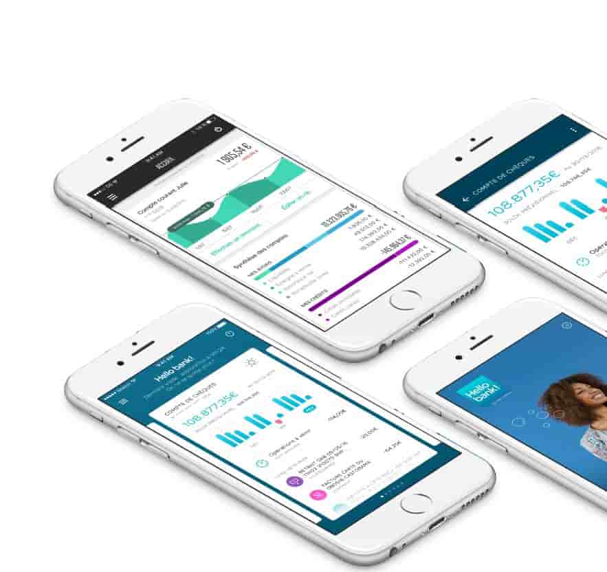 BNP appli mobile Hello Bank