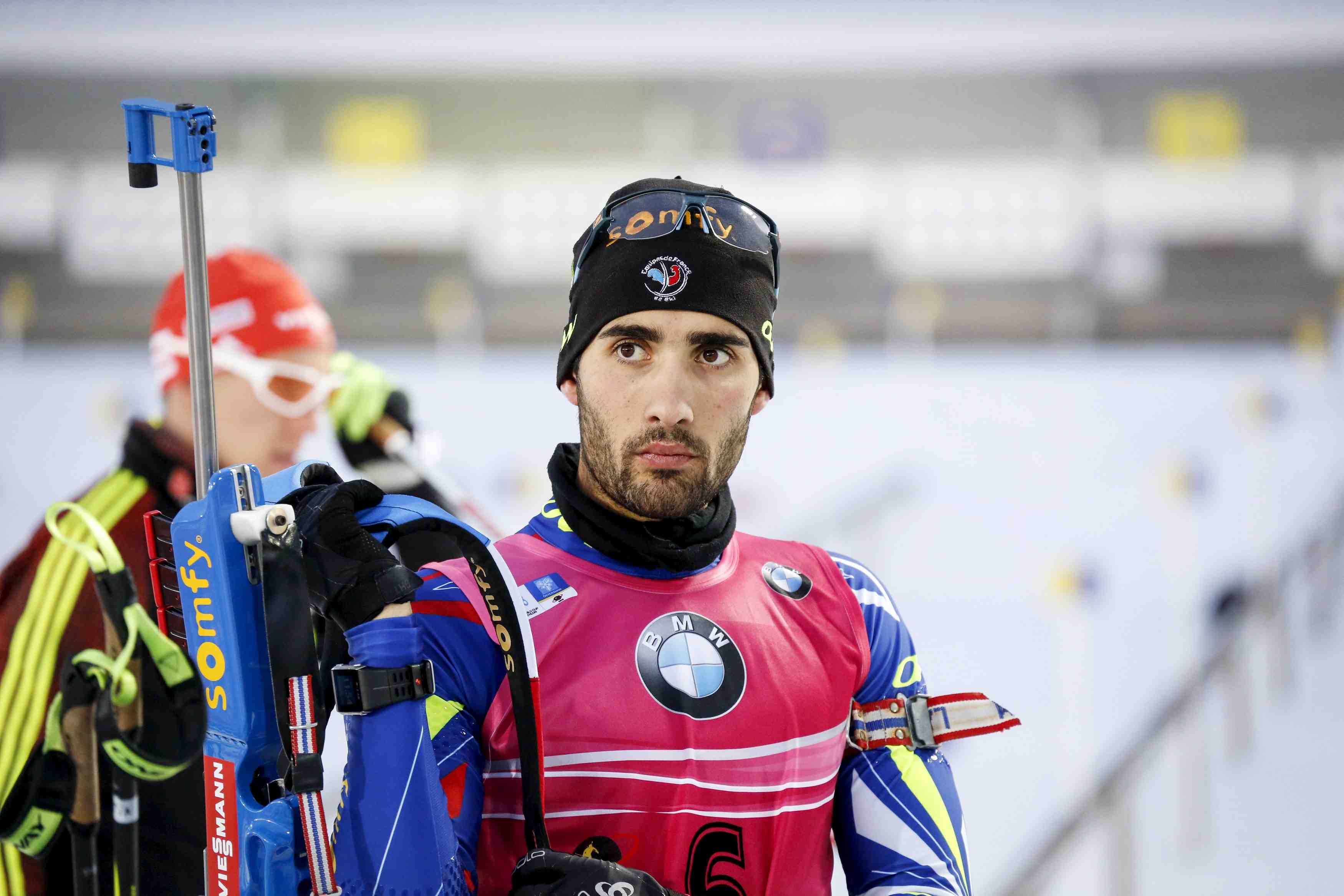 Schempp roi a antholz, fourcade tres loin