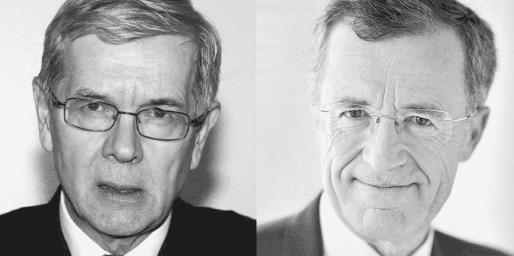 Philippe Varin, président de France Industrie et Philippe Darmayan, vice-président
