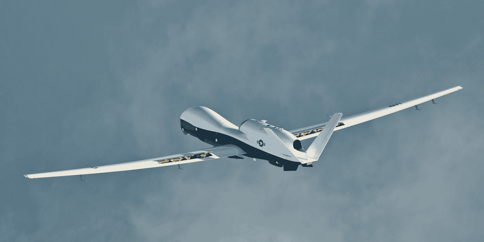 Selon un responsable américain, le drone de l'US Navy qui a été neutralisé par un missile iranien était un MQ-4C Triton (du fabricant américain Northrop Grumman).