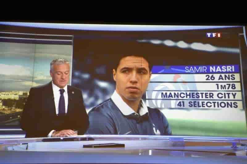 La FFF et Deschamps portent plainte contre la compagne de Nasri