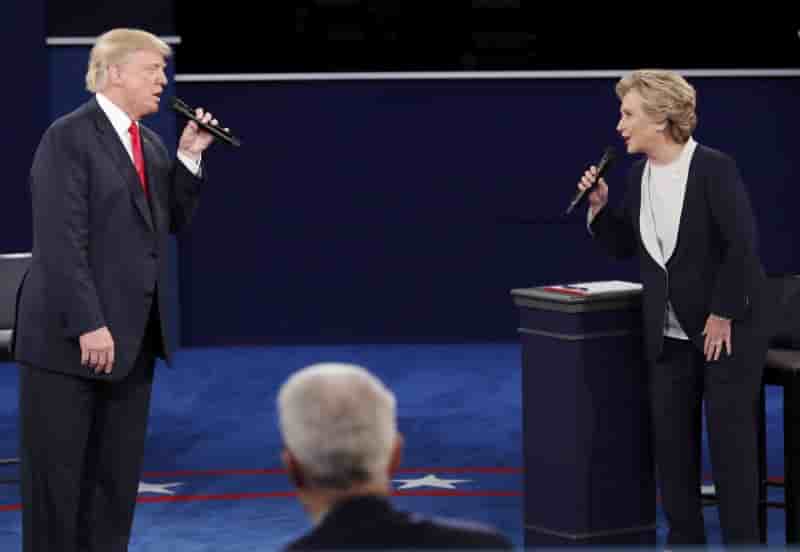 Deuxieme debat acrimonieux entre trump et clinton