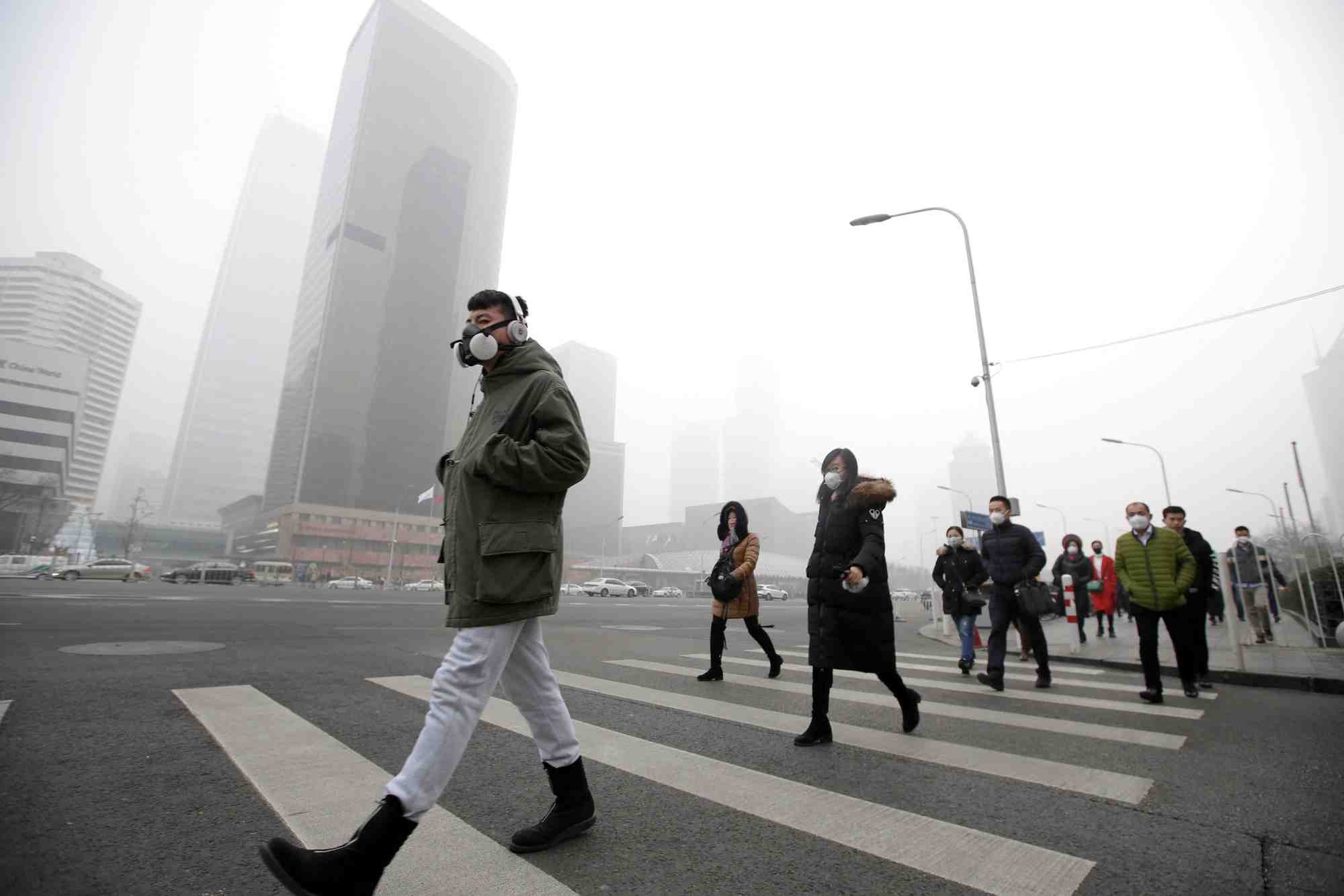 chine pékin pollution
